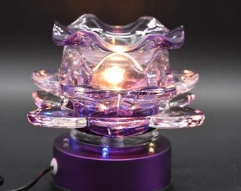 Lotus oil/wax Warmer with matching base!!!