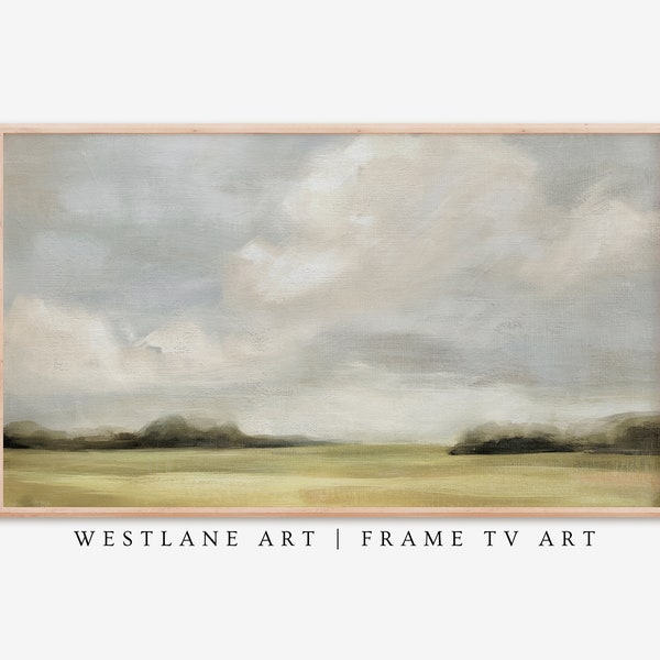 Frame TV Art Landscape Painting | Country Farmhouse Digital Download Printable Wall Art | Instant Decor TV434