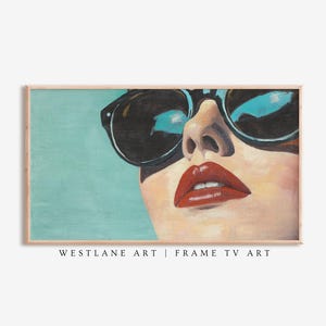 Retro Glam Pop Art for Samsung Frame TV (Digital Download) TVM-38