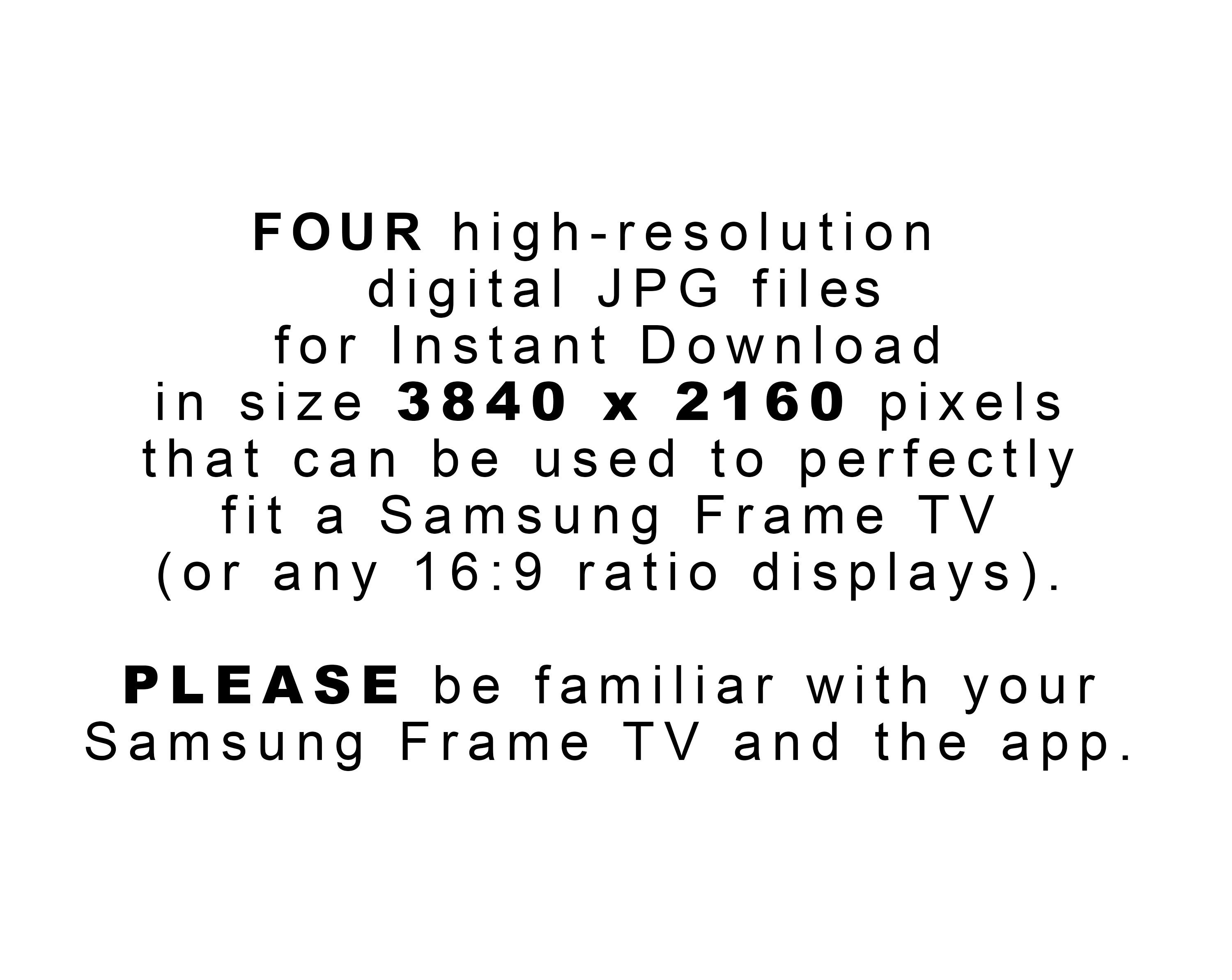 Samsung the Frame TV Art SET Abstract Neutral Brown Modern Etsy