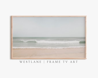 Summer Ocean Painting Samsung Frame TV Art | Tropical Summer | DIGITAL TV196