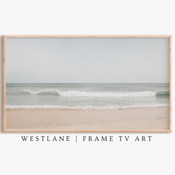 Summer Ocean Painting Samsung Frame TV Art | Tropical Summer | DIGITAL TV196