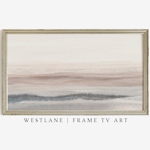 Frame TV Art Muted Modern Landscape Art | Abstract Minimalist Painting Samsung TV Art DIGITAL Download TV323