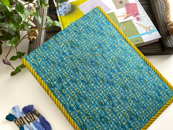 Project Envelope Case With Scissors, Embroidery Organizer, Embroidery  Process Storage, Blue Cross Stitch Organizer 