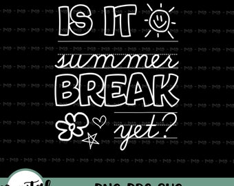 Download Summer Break Svg Etsy