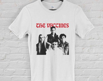 The Vaccines T-shirt: Vintage English Indie Rock Band Tee