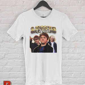 Lewis Capaldi Shirt Vintage 90&#39;s Scottish singer-songwriter and musician Concert shirt Unisex Tee Shirt Unisex Black White