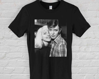 David Bowie & Blondie Vintage T-Shirt: Unisex Nostalgic Tee
