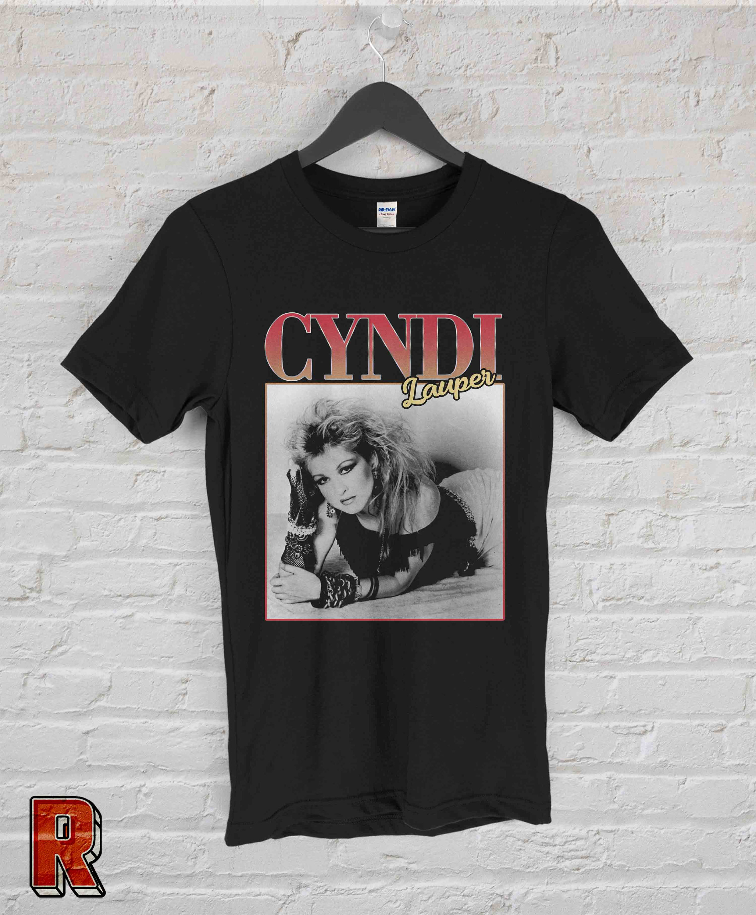 Cyndi Lauper shirt Cyndi Lauper T-shirt Best Seller Artist Tees Throwback Vintage Tee Unisex 80s 90s Gift Shirt