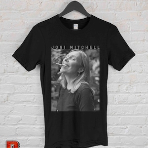 Joni Mitchell Vintage Tee: Rock Jazz Music Unisex T-Shirt
