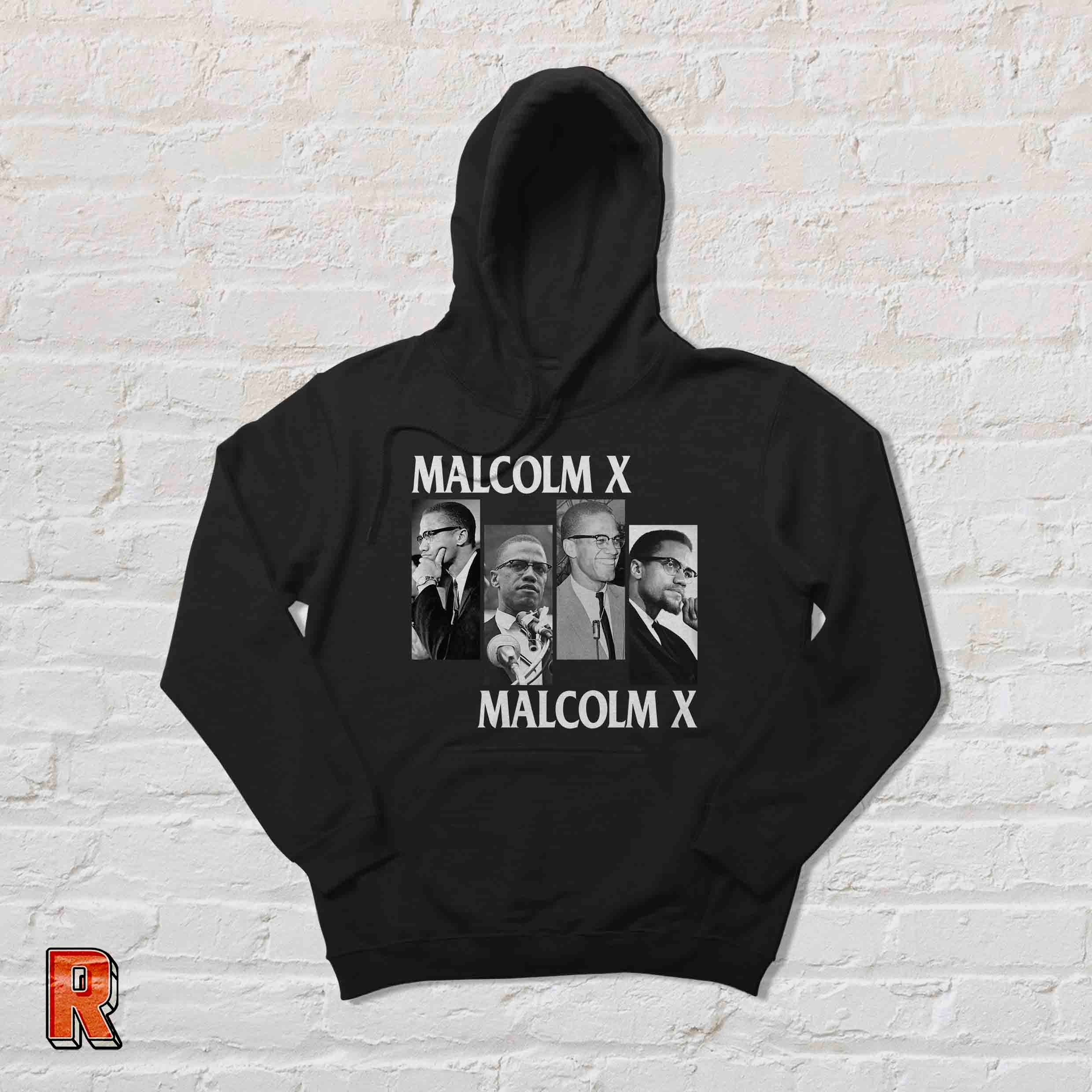 Malcolm X Hoodie - Etsy Malcolm X Hoodie - Etsy