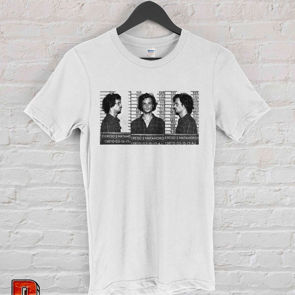 Spencer Reid Mugshot Spencer Reid Mugshot Shirt Movie Shirt Tv Series tee Unisex Vintage T-shirt Gift shirt