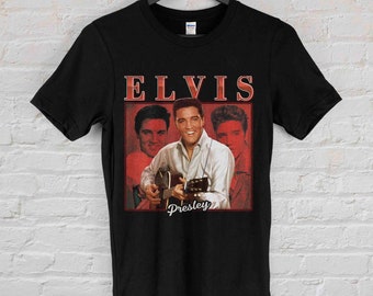 Vintage Elvis Presley T-Shirt: The King of Rock n Roll