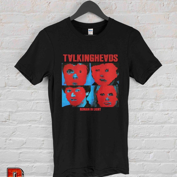 Talking Heads Remain In Light Shirt Talking Heads Vintage Punk Rock Retro Unisex shirt 80s' 90 Perfect Gift