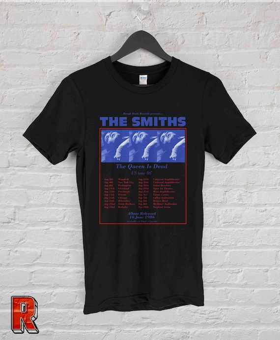 The Smiths 'the Queen is Dead' US Tour 86 T-shirt - Etsy
