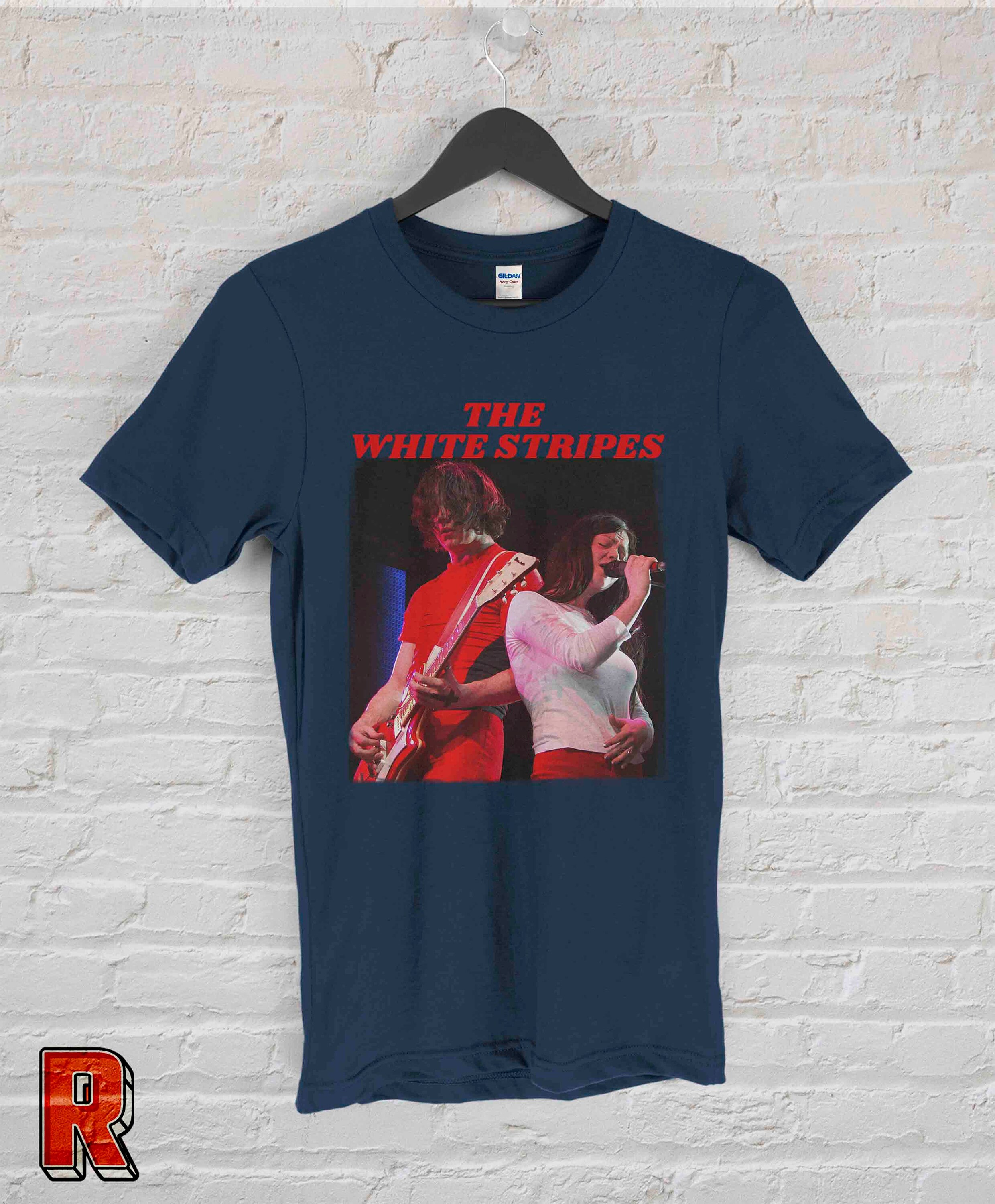 Vintage the White Stripes T-shirt: 90s Blues Rock Band Tee - Etsy