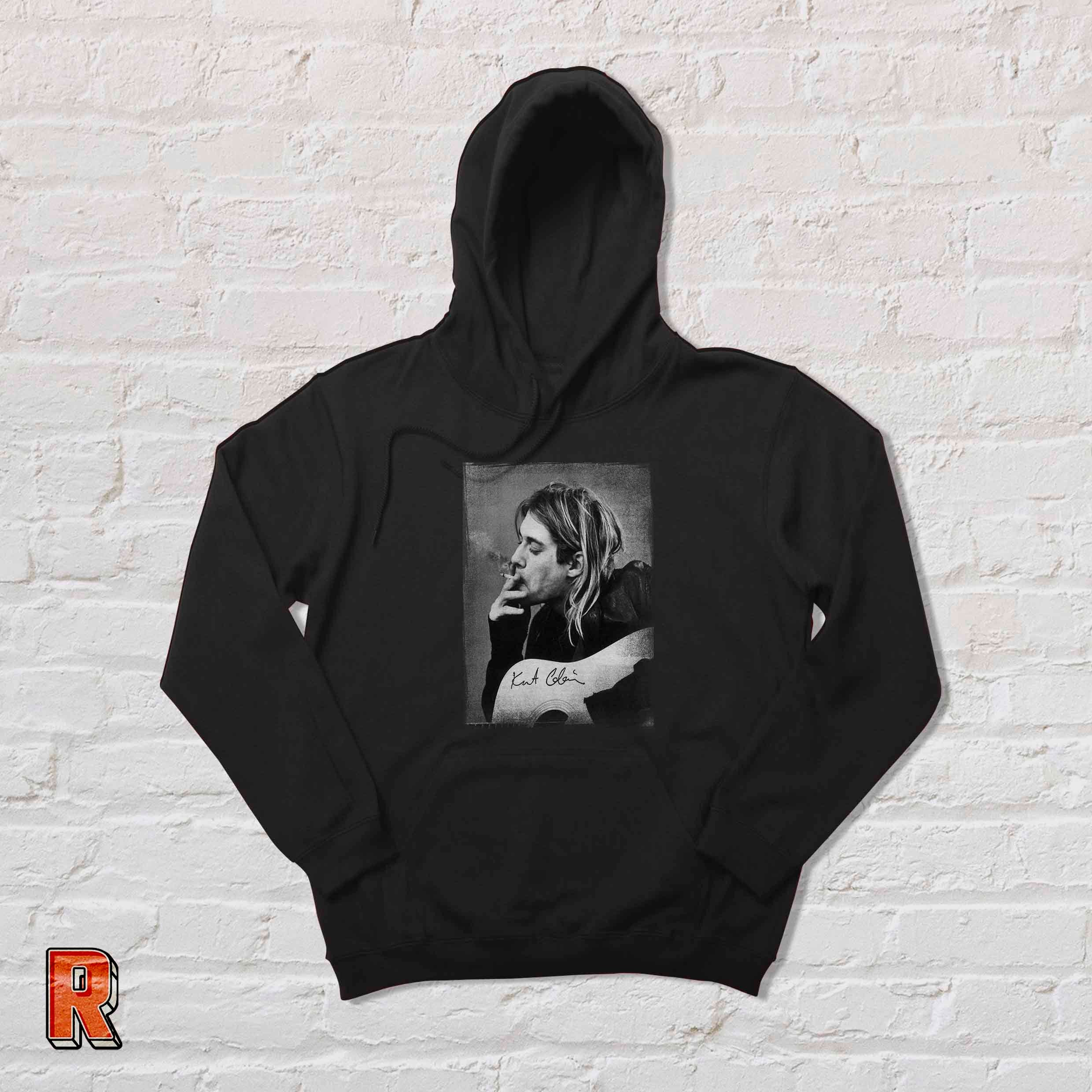 Kurt Cobain Hoodie Kurt Cobain Homage Sweatshit Unisex