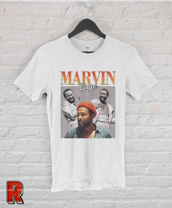 Marvin Gaye Shirt Remembering Vintage Unisex Marvin Gaye T