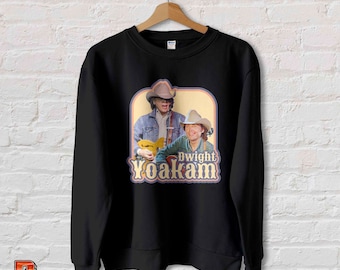 Vintage Dwight Yoakam Sweatshirt: Classic Country Music Legend