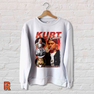 Kurt Cobain Sweatshirt: Unisex Vintage 90s Homage Tee