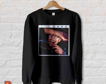 Vintage The Cars Band Sweatshirt: 90s Rock Music, Unisex Gildan