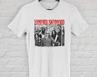 T-shirt Lynyrd Skynyrd : t-shirt vintage du groupe de rock américain