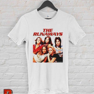 The Runaways vintage shirt american rock classic band unisex clothing perfect gift