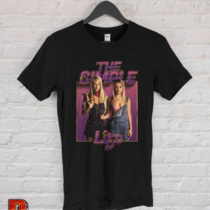 The Simple Life shirt Vintage film move music Shirt Unisex Shirt Homage Vintage rap hip hop 80&#39;s 70&#39;s Perfect gift