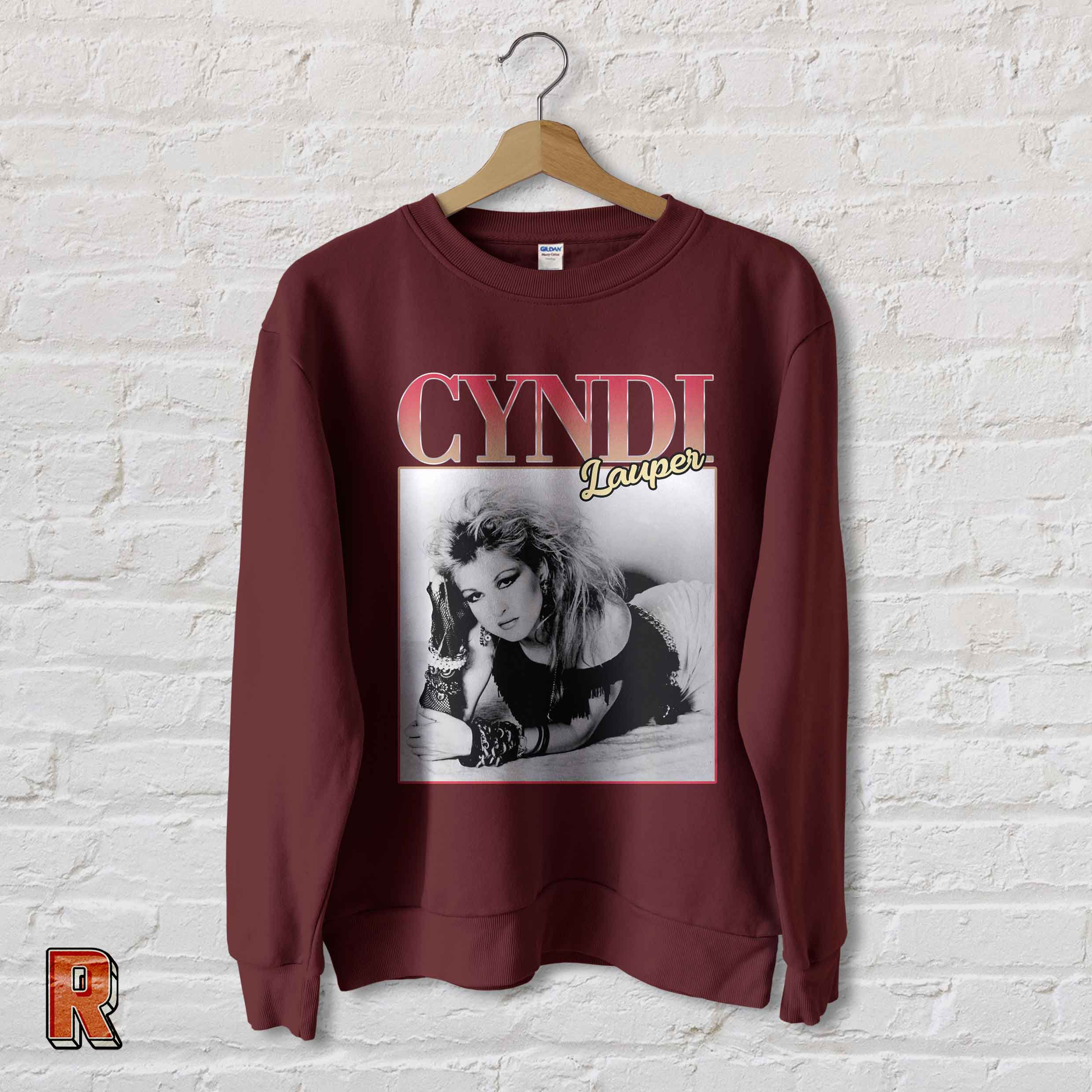 Cyndi Lauper Vintage Sweatshirt: 90s Throwback Unisex Shirt