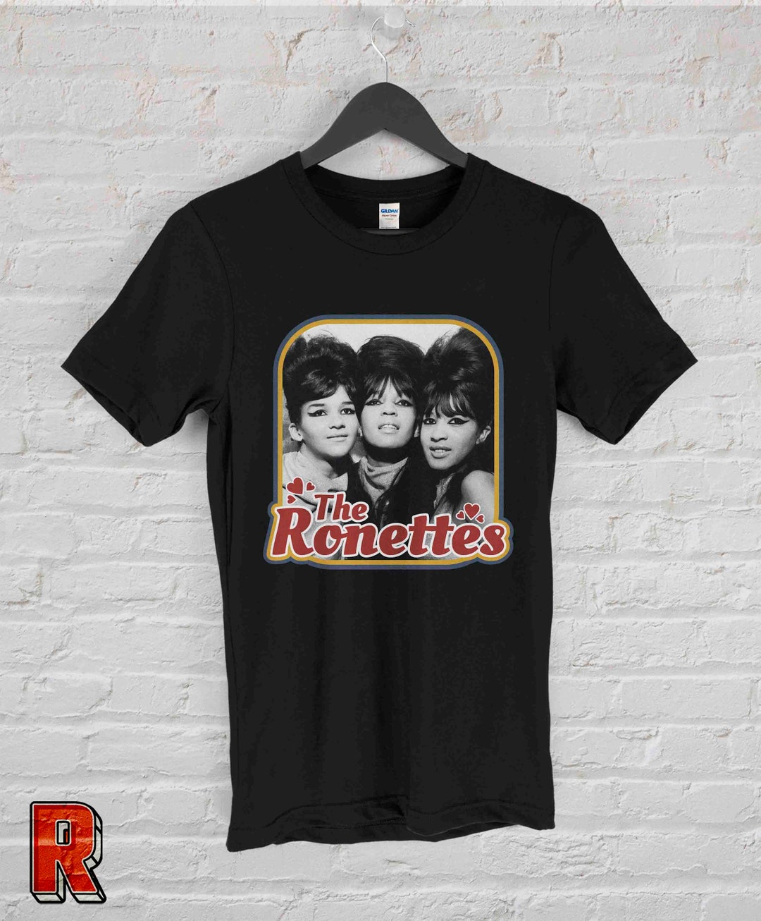Vintage the Ronettes T-shirt: Ronnie Spector Unisex Tee - Etsy