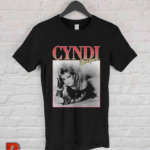 Cyndi Lauper T-shirt: Vintage 80s Throwback Tee - Etsy