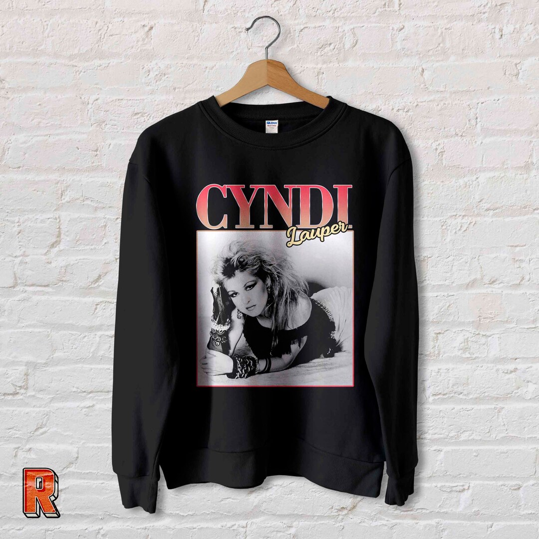 Cyndi Lauper Vintage Sweatshirt: 90s Throwback Unisex Shirt
