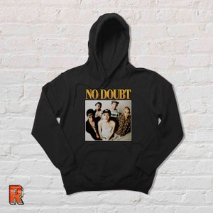 No Doubt Hoodie GWEN STEFANI 80s 90s Rnb Hip Hop Vintage Throwback Music T Shirt Crewneck Unisex Black White Gildan Hoodie Etsy