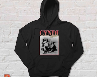 Cyndi Lauper Vintage 90s Unisex Hoodie: Throwback Clothing