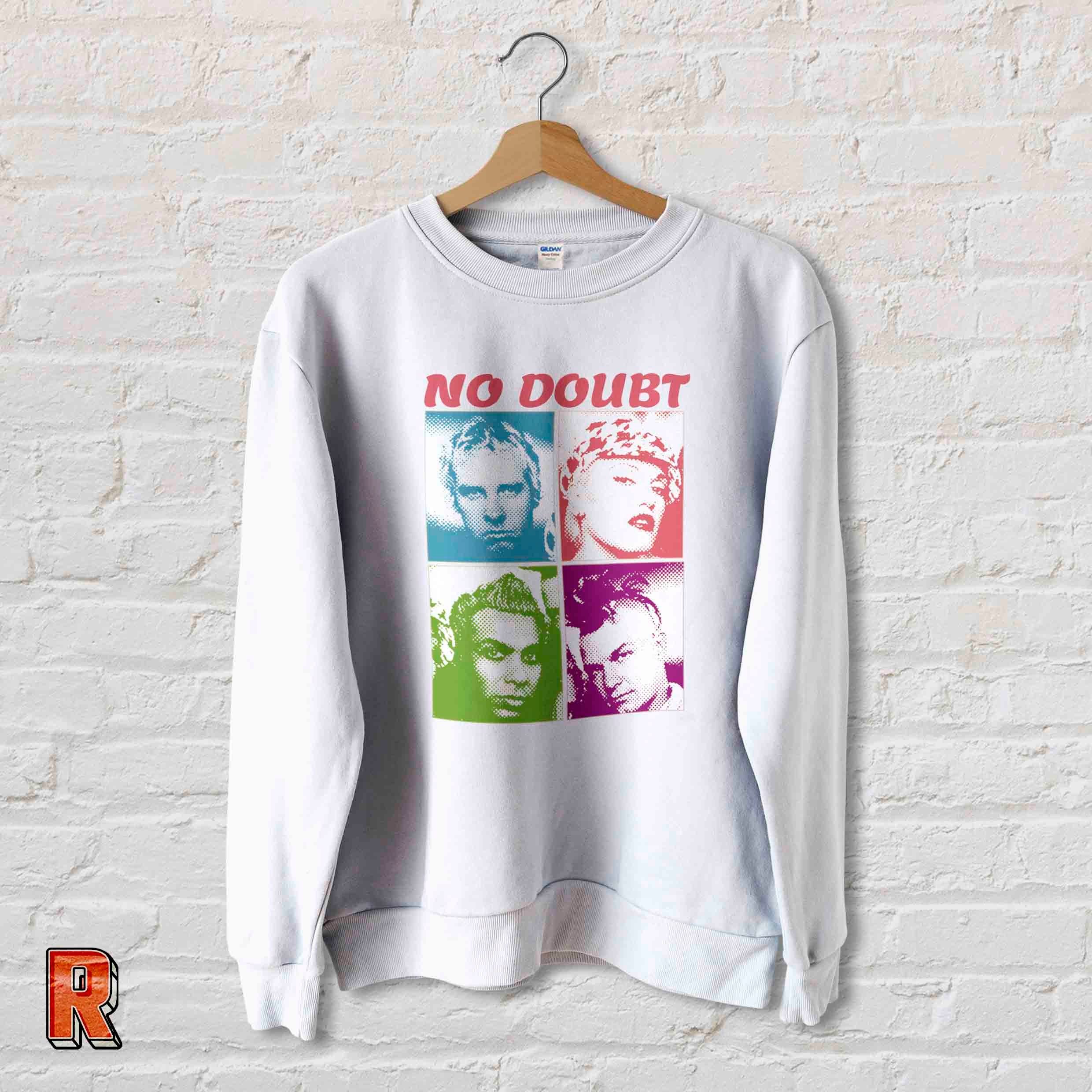 No Doubt Sweatshirt Gwen Stefani 90s Rnb Hip Hop Gwen Stefani Pop Art Sweatshirt Vintage Throwback Music Perfect Gift Etsy
