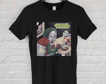 MF Doom Metal Mask T-Shirt: Vintage Rapper Graphic Tee