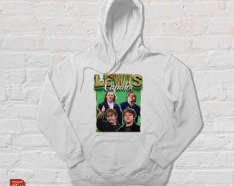 Vintage 90s Lewis Capaldi Concert Hoodie - Unisex Scottish Singer
