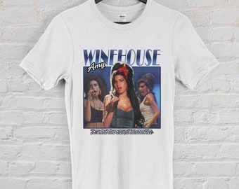 Amy Winehouse T-Shirt: Vintage Singer Songwriter Homage