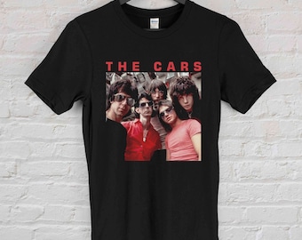 Vintage 90s The Cars Band T-Shirt: Rock Music Unisex Tee