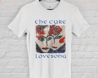 Vintage The Cure Lovesong T-Shirt: Retro Band Tee