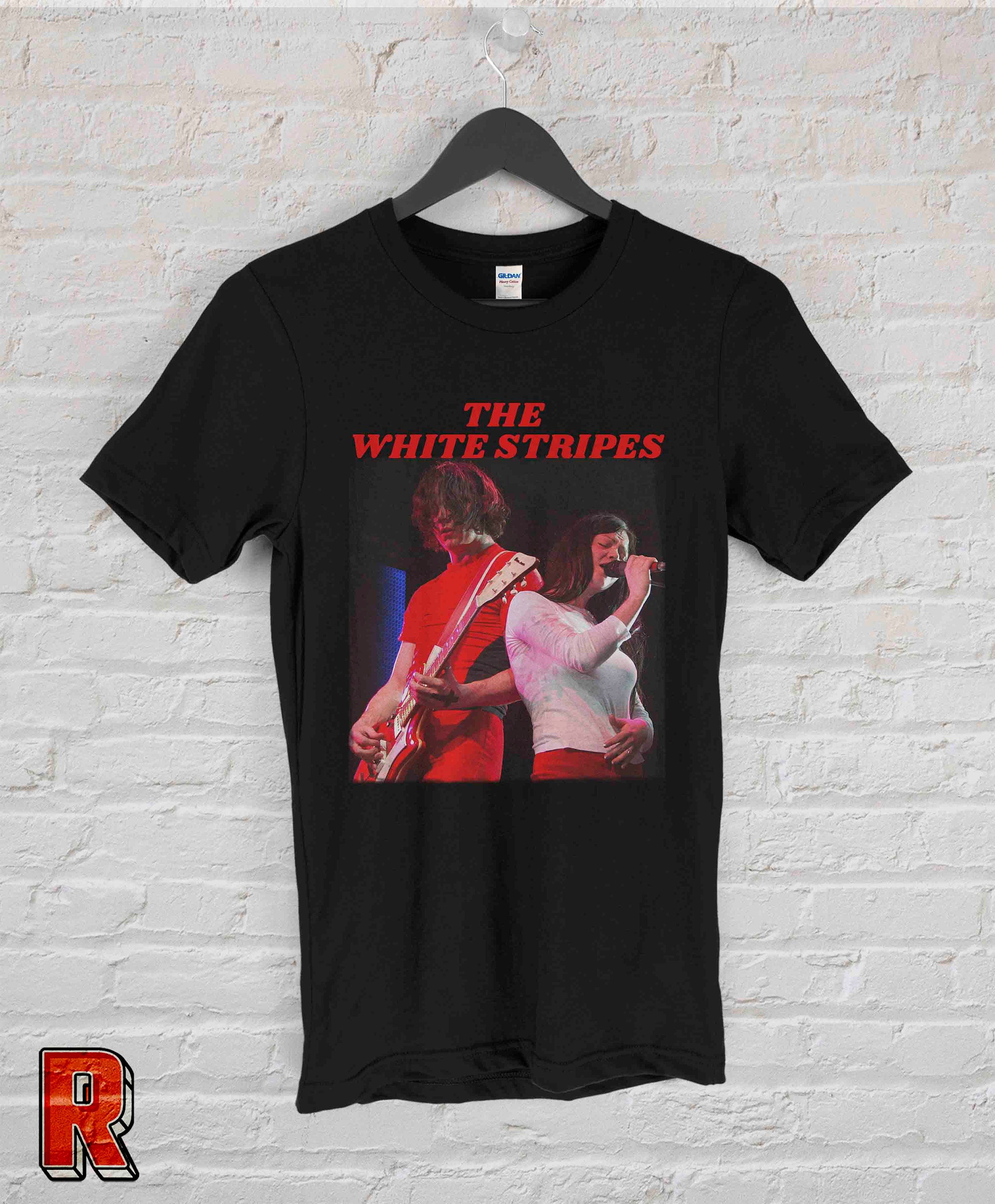 The White Stripes Band T Shirt - Etsy The White Stripes Band T Shirt - Etsy