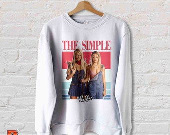The Simple Life Sweatshirt: 90s Vintage Film Homage - Unisex
