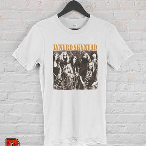 Lynyrd Skynyrd Shirt American Rock Music Band Ronnie Van Zant bootlag vintage musics clothing unisex