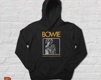 David Bowie Vintage Hoodie: Retro Music Pop Rock Unisex