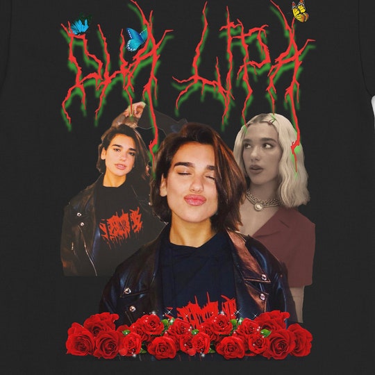 Dua Lipa Shirt, Merch Fanart Shirt, Future Nostalgia Vintage Inspired