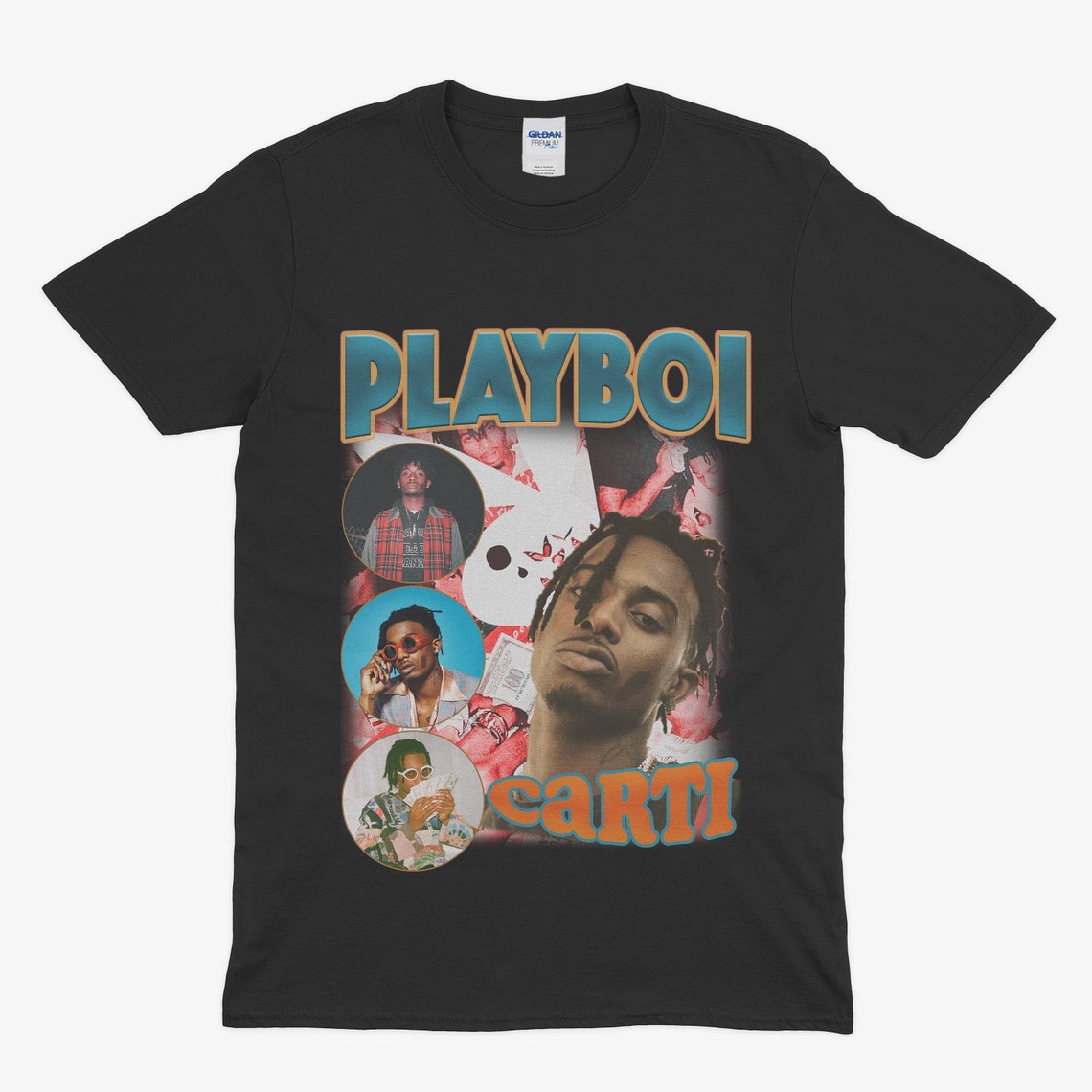 Playboi Carti Shirt Rap Hip Hop Tee Retro 90s Vintage Shirt Unisex T ...