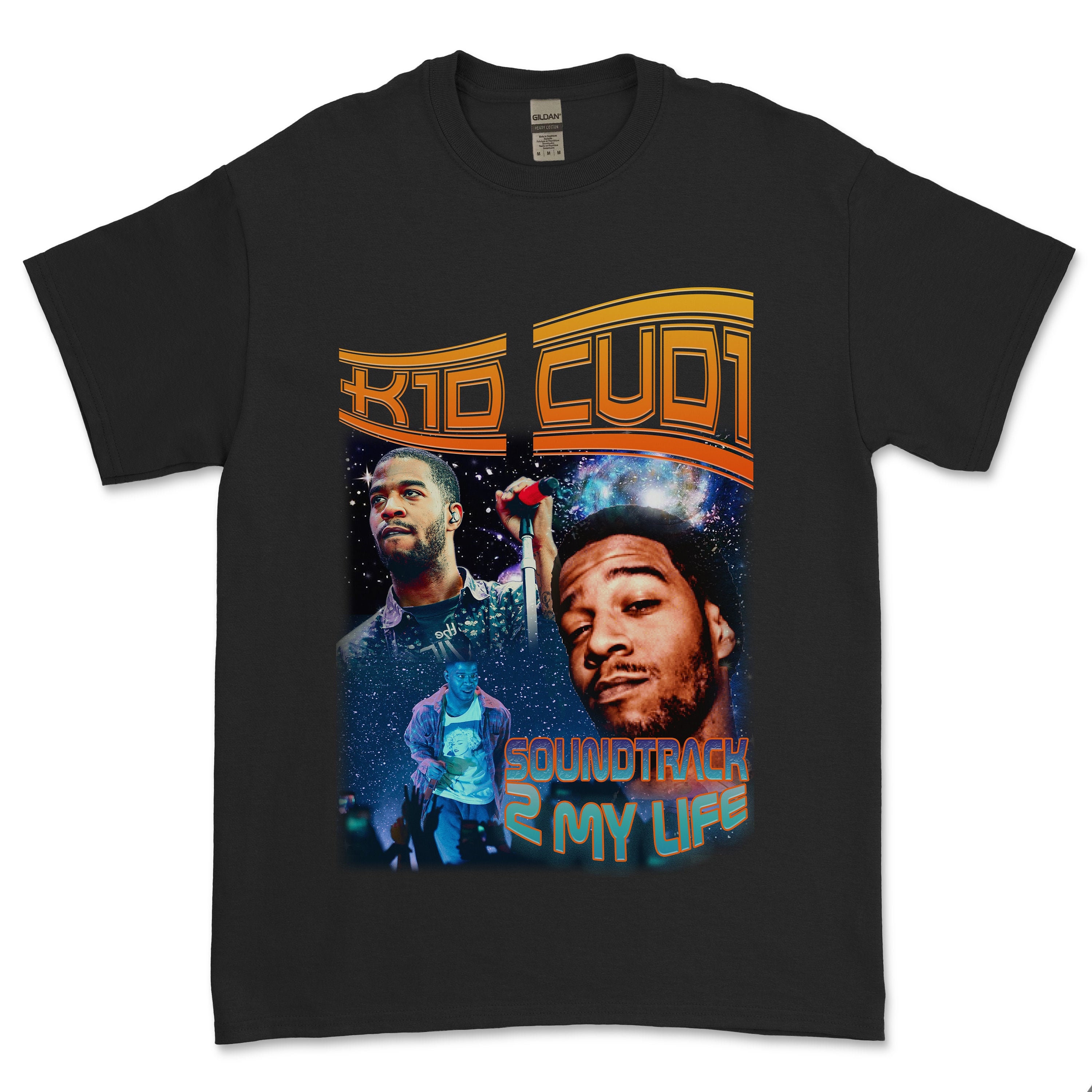 Kid Cudi Shirt Rap Hip Hop Retro 90s Kid Cudi Vintage Tee Etsy