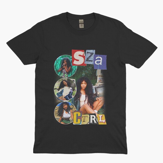 SZA Retro Graffiti/Airbrush T-Shirt