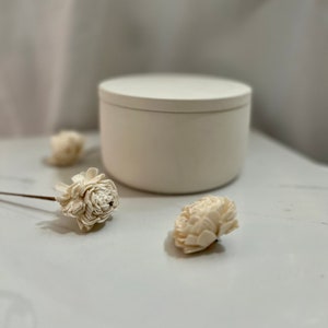 Luxury Concrete Candle Vessel, Hand Poured 14 oz, Home Decor, Minimal Home Decor, Small Gift, Candle Gift, Natural Candle Vessel