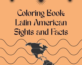 Libro para colorear: Colorea y aprende México y Centroamérica